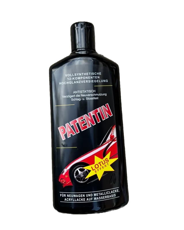 Patentin Hochglanzversiegelung Flasche